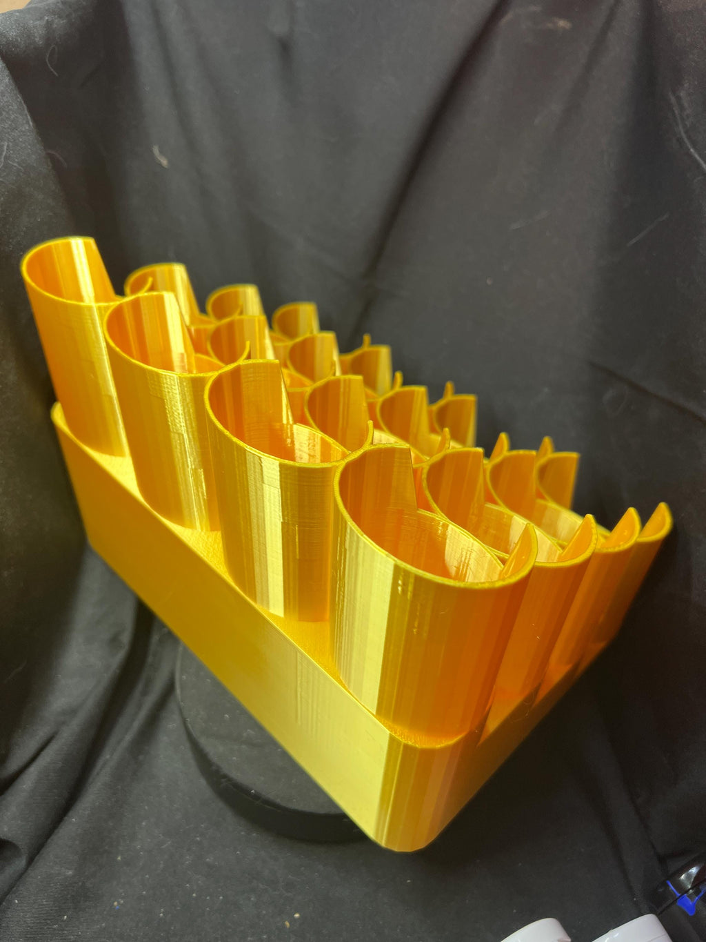 16 Slot Stepped Paint Tube Holder for 4 oz/120 ml Tubes