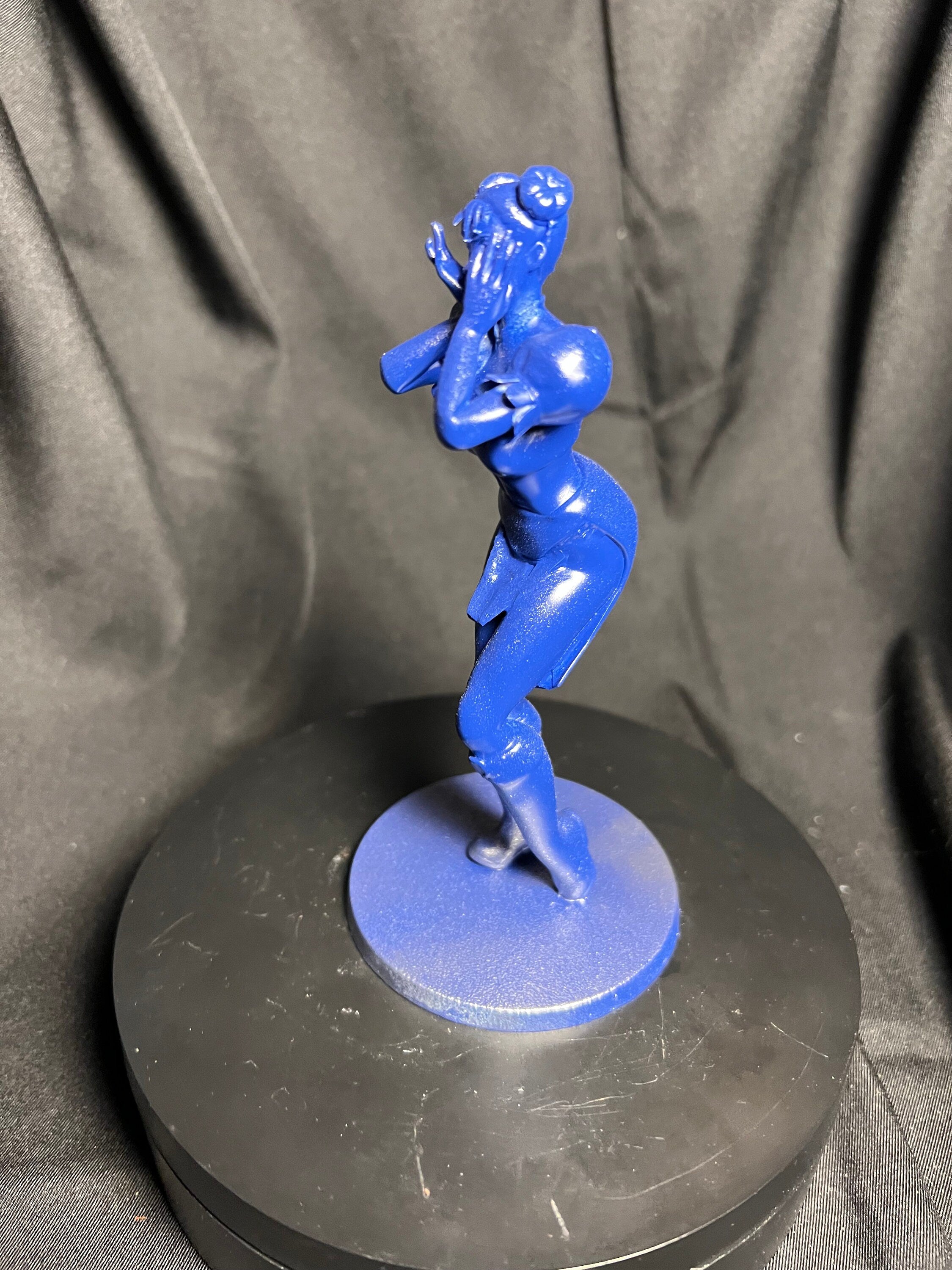 Chun-Li Figurine: 5" Unpainted Street Fighter Miniature