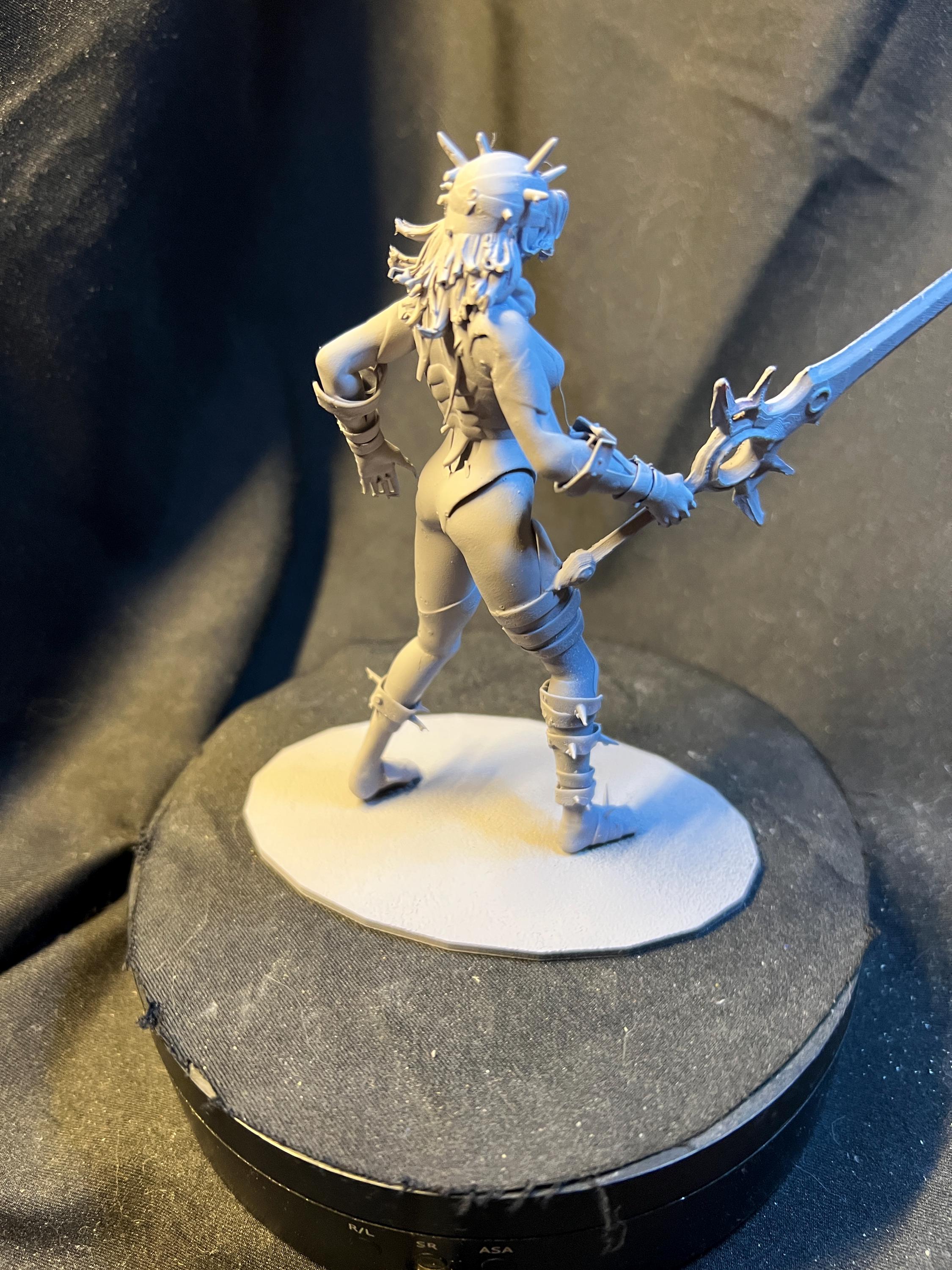 Warrior Woman with Havok Armor