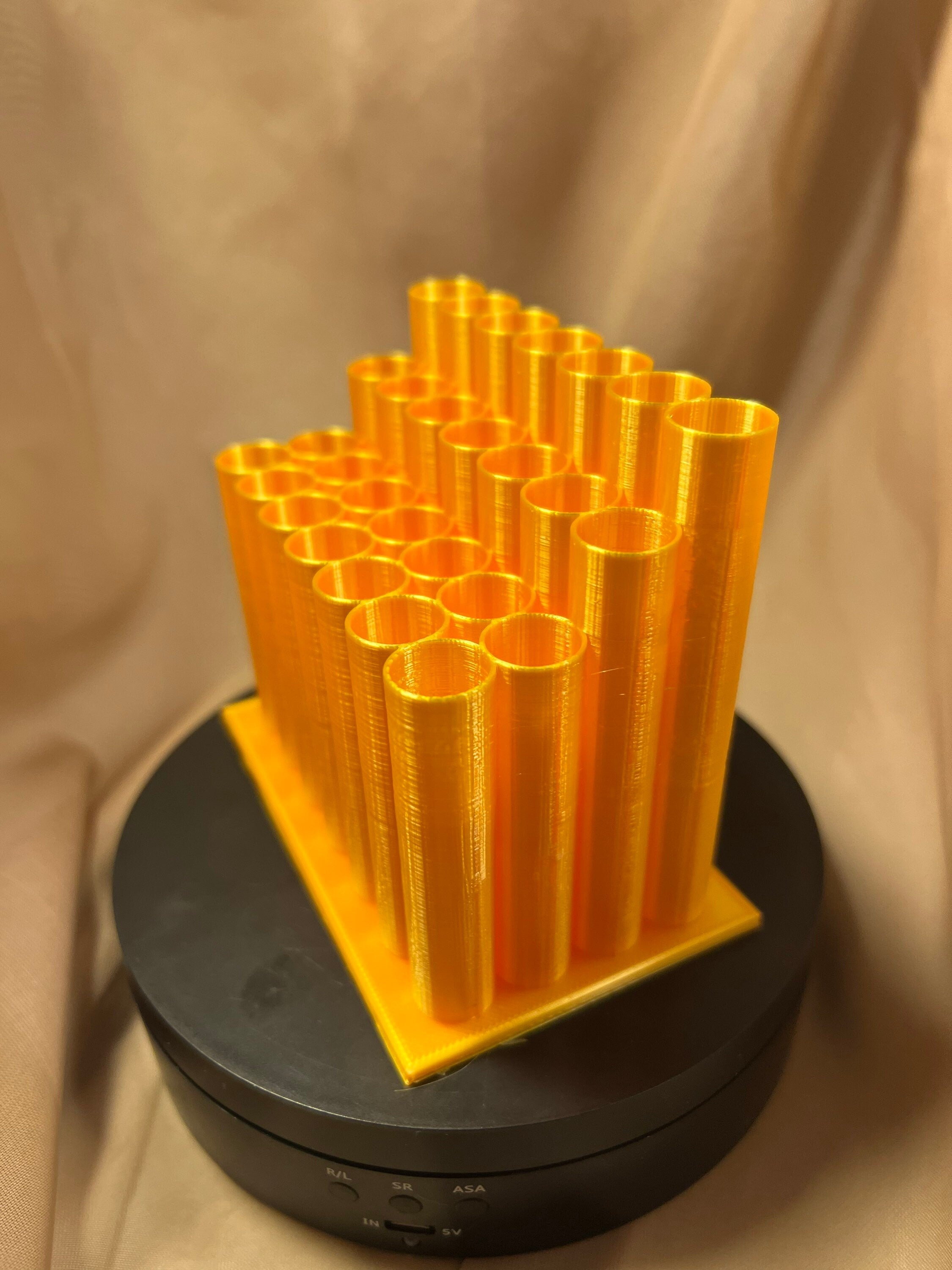 Tubular Brush Holder / Pencil Desktop Holder