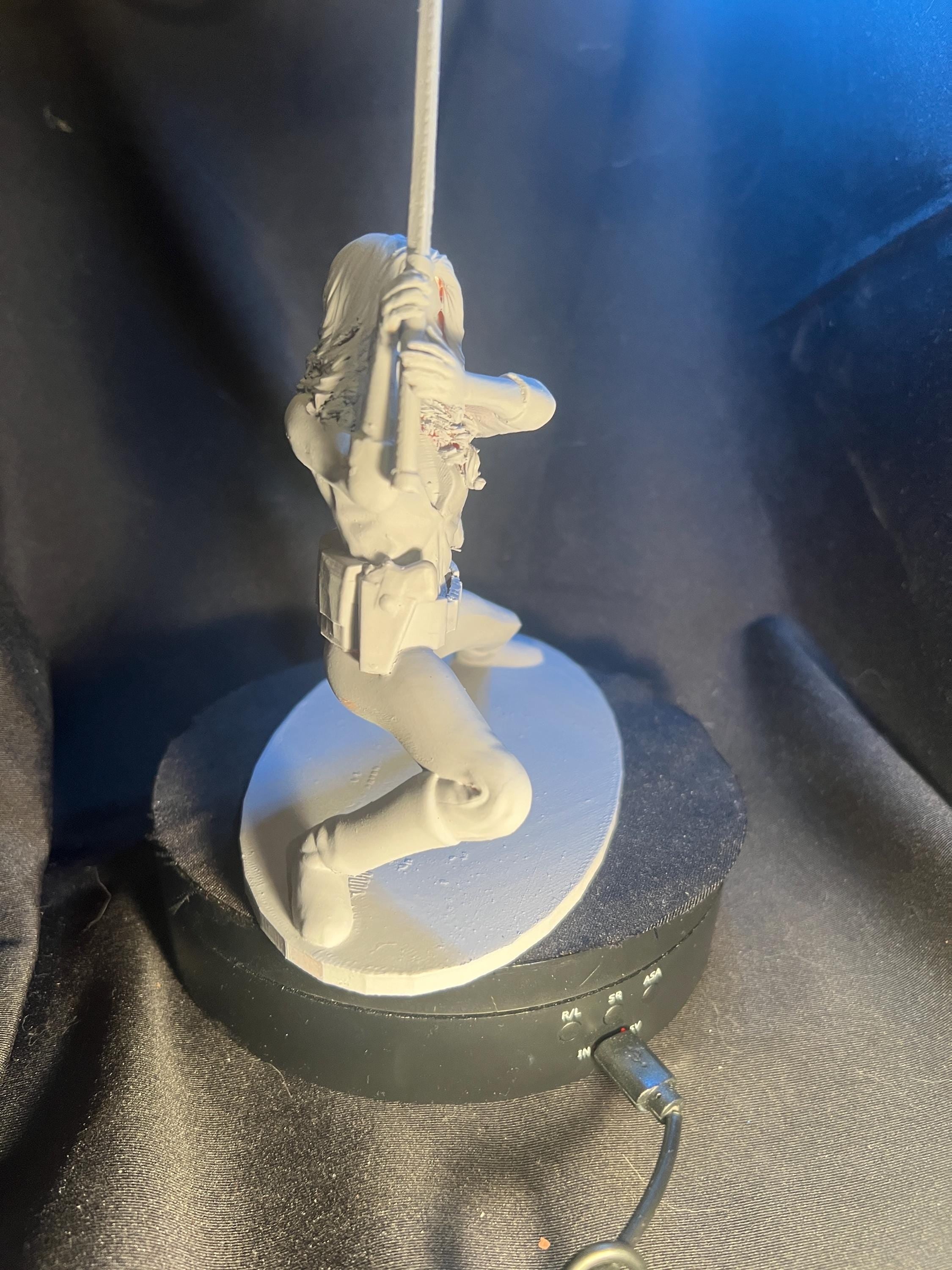 Modern Ninja Model / Warrior Woman Figurine