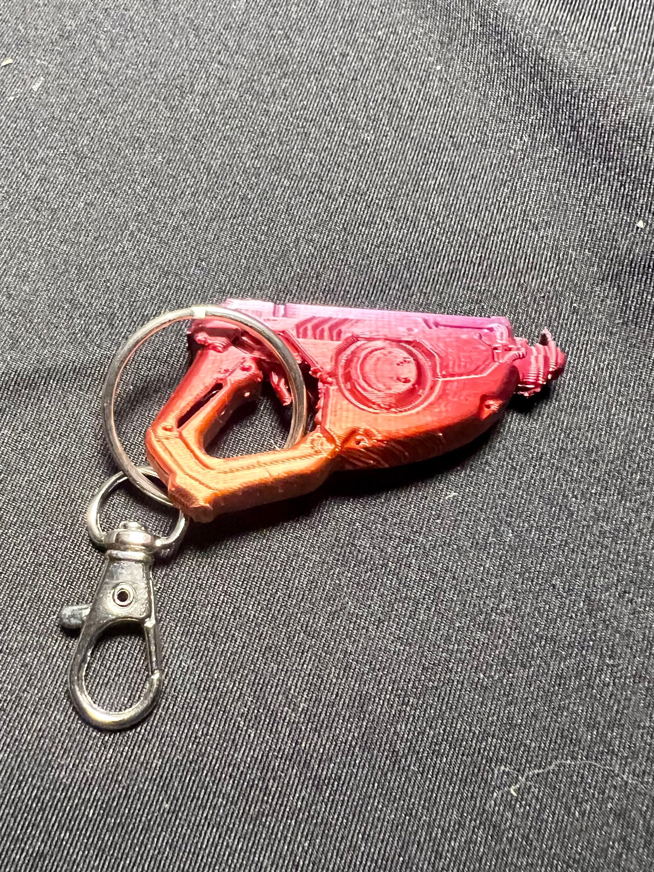Overwatch Tracer gun keychain