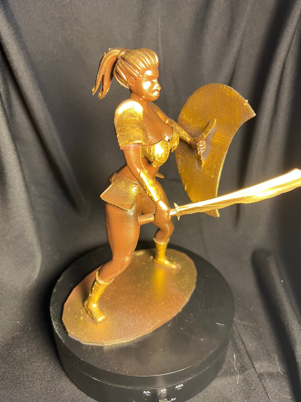 African Warrior Woman / Fierce Fighter Girl