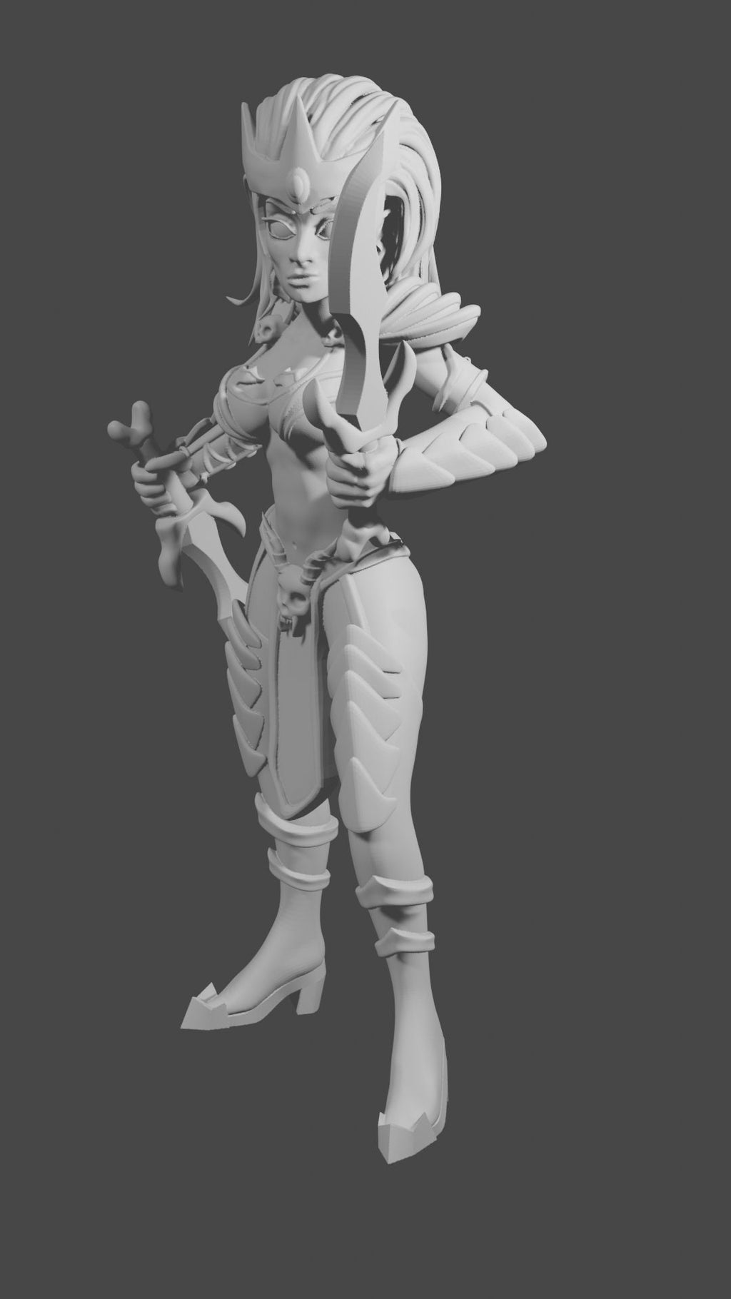 Elf Rogue Miniature / Assassin Figure